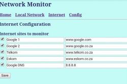 Automatyczny monitor urządzeń w domowej sieci LAN