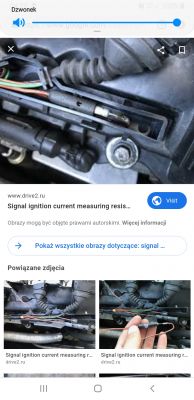 BMW M52TU 2.8 : blad 56 signal ignition current measuring resistor- duzo pali ?