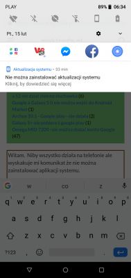 Xiaomi Mi A2 Lite - Błąd instalacji aplikacji i problem z usługami Google