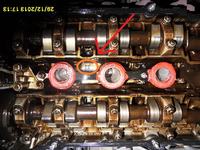 bmw e36 m50b25 - oznaczenie na głowicy bmw e36 m50b25