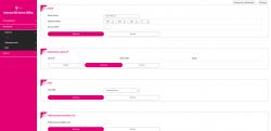 Zrzut ekranu z panelu konfiguracji routera T-Mobile Internet 5G Home Office.