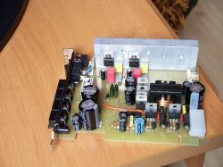 Wzmacniacz audio do komputera PC jako karta PCI Wzmacniacz audio do komputera PC jako karta PCI