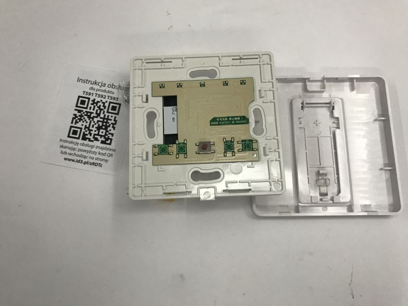 DS-1021 mechanical light switch with Zigbee connectivity, no neutral wire required
