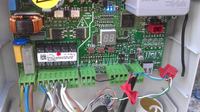FAAC 414 Actuator & E045 Control Panel Cable Connection: Terminal 1-6 Guide & Photocell Setup