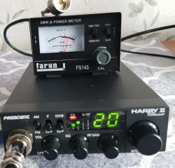 President Harry II CB Radio - zasięg nadawania ograniczony do 1km