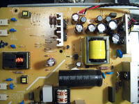 Monitor BENQ E2220HD 2009 - brak napięcia 5V STND-BY, przetwornica LD7576