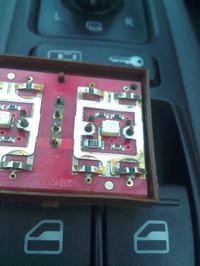 Golf V - Oznaczenie diody w przełączniku podnoszenia szyb