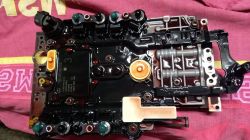 Mercedes ML W164 3.0 TDI - schemat elektrozaworów skrzyni biegów