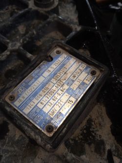 Schemat skrzyni biegów ZF ECOSPLIT 16S 22.1 IT SPEDO IMP/U 8.14
