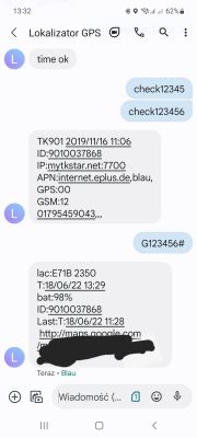 Niepoprawne działanie TK901 mini tracker GPS po zmianie kraju: konfiguracja, resetowanie