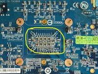 gtx 460 gigabyte - Radiator na rdzeń z drugiej strony PCB