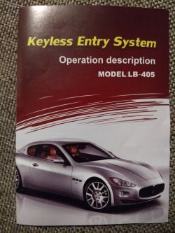 Montaż Keyless Entry System LB-405 w A4 B5 - gdzie są kostki?