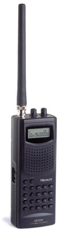 Albrecht AE80H VHF-UHF Radio Scanner Manuel GER