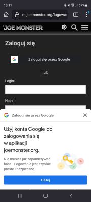 Jak wyłączyć monit Zaloguj się przez Google w Android 13 i Firefox?