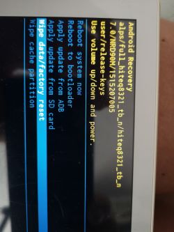 Archos 101 Core 3G nie wstał po flashu
