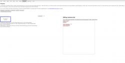 Graphical user interface with a section for script file editing.