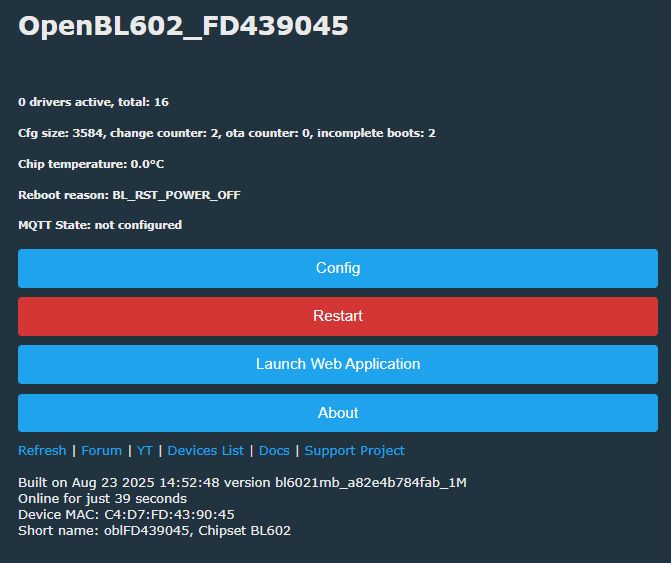 Screenshot from GitHub showing the status of the OpenBK7231T_App workflow run.