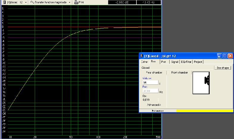 Subwofer JBL-GT4 Nowa Obudowa