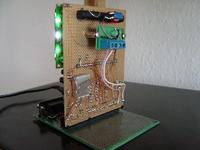 Zegar DCF 77,5kHz na LCD 128*64 znaków z termometr DS18B20