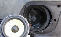 PEUGEOT 206 dystanse przy mocowaniu Car Audio