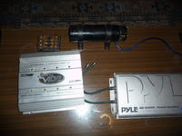 PYLE i VIBE + kondensator i bezpieczniki jak to podłączyć