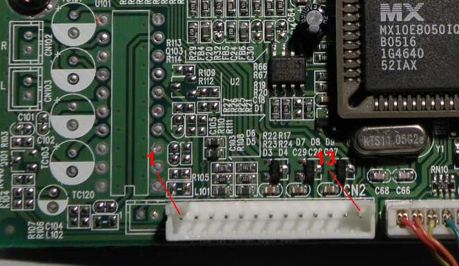 Распиновка vga монитор proview 700p ма718кс