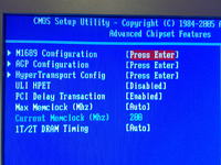 Athlon 3200, Gigabyte GA-K8U, problem OC