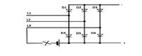 Checking 12V Ford Fiesta MK4 Alternator Bridge: Magneti-Marelli, 3f Bridge, 6 Push-in Diodes