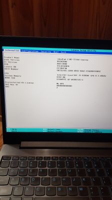 Lenovo L340-15IRH - BSoD podczas instalacji Windowsa, nowy RAM i SSD, UBCD