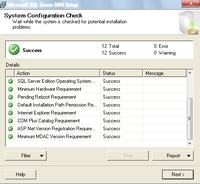 WinXP SP3 PL + Visual 2010 SQL Server 2008 błąd instalacji