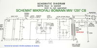 Przepalony bezpiecznik mikrofala BOMANN MW 1297 CB + SCHEMAT Przepalony bezpiecznik mikrofala BOMANN MW 1297 CB + SCHEMAT