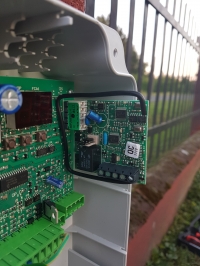 Elektrobim with the HB-5 control panel does not open one leaf.