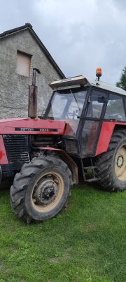 Zetor 8045 - Włączanie dopływu płynu do nagrzewnicy przy suficie i przedniej szybie