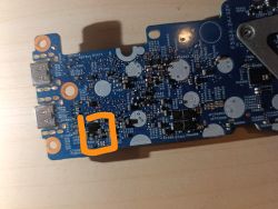 Dell Precision 3571 no power after USB-C drop, 1 amber 6 white