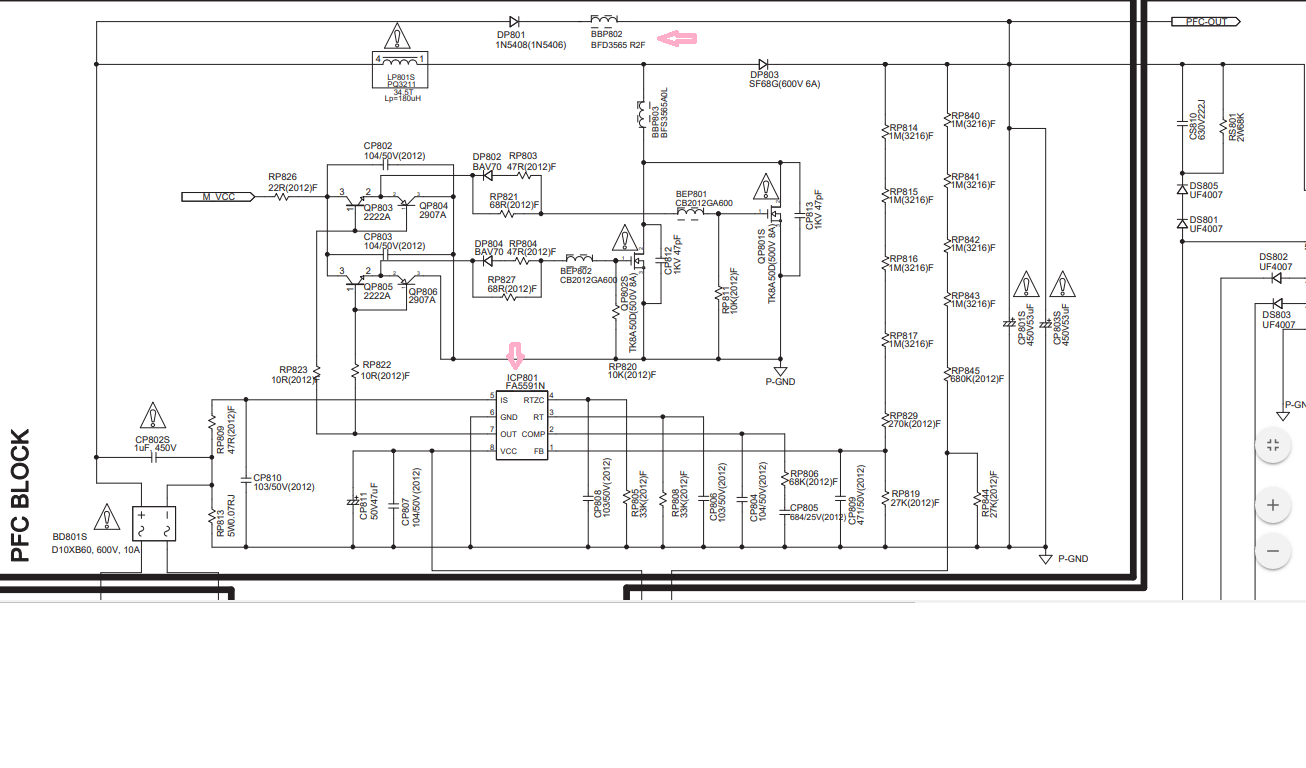 Samsung UE37D5000 - Wysoka temperatura zasilacza podczas pracy.