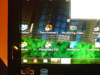 Samsung SyncMaster SA300 - Wyświetla tylko część obrazu.