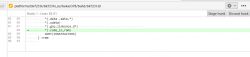 Screenshot of project code from the ld file for BK7231.