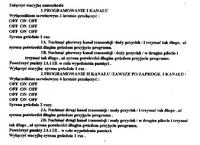 Prestige APS 250 SK - programowanie nowego pilota