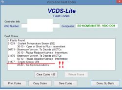 Audi A4/B5 1.6 Benzyna, ALZ: nie odpala, pompa paliwowa nie otrzymuje napięcia