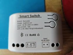 Smart switch by Mumubiz, model EWB1CH-D1.