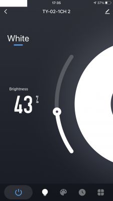 [BK7231T] TY-02-1CH AIP-FUTURE WiFi single color WiFi LED strip WB3S