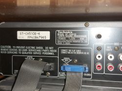 Technics model ST-CH510 - podłączenie TV Samsung do starej wieży Technics