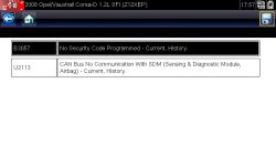 Opel Corsa D 2008 - Uszkodzony moduł BCM GM13265078, przekopiowany EPROM 28000766