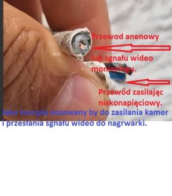 Identyfikacja przewodu wystającego z elewacji - montaż anteny satelitarnej?