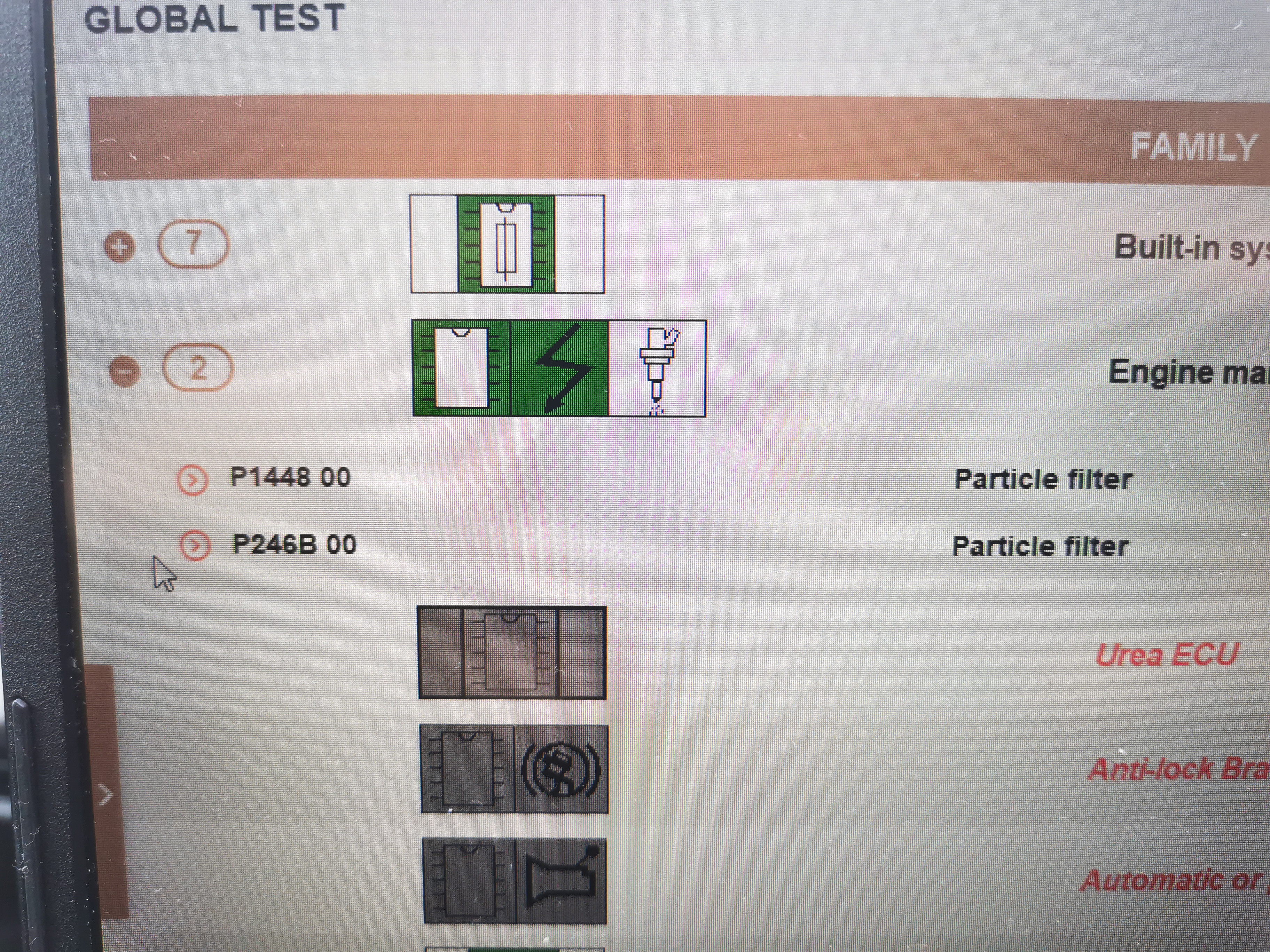 Citroen C4 GP II 2015 2.0 BlueHDi - tryb awaryjny, błędy P246b i P1448 ...