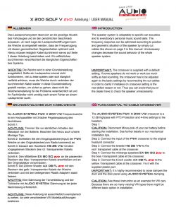 Jak podłączyć system audio w Golfie 5?