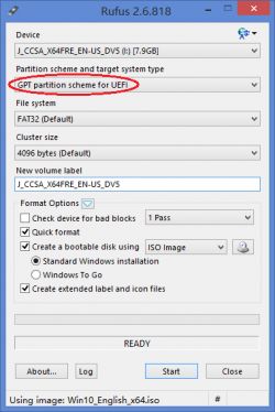 HP 250 G3 Windows 10 - Problem z instalacją Windowsa na laptopie z płyty