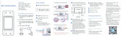 User manual for Mini Smart Switch WiFi device.