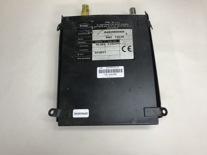 Railway modem module made by Polish company ISM 868 MHz RM-2 - interior and construction