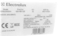 Electrolux ERB23000W - Chłodziarka nie chłodzi, zamrażarka działa, agregat pracuje